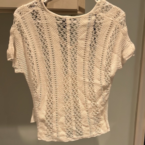 Marciano Lace Shot Sleeve Top - Picture 2 of 7